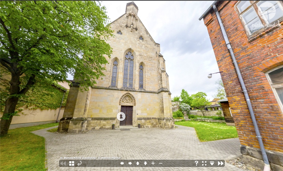 Virtueller Rundgang Sankt Mathilde Quedlinburg